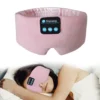 Sleeping Mask With Bluetooth Sleep Headphones Travel Cotton Eye Mask for Women Men Sleep Earphones Wireless Eyemask For Travel - Image 7